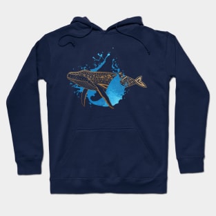 Whale Splash Hoodie